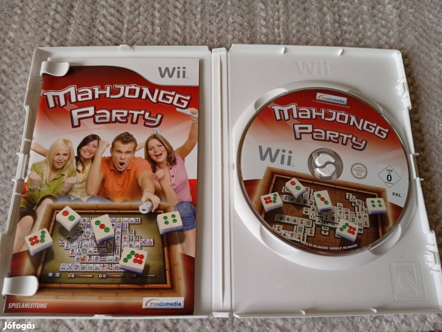 Mahjonng Party eredeti Nintendo Wii játék