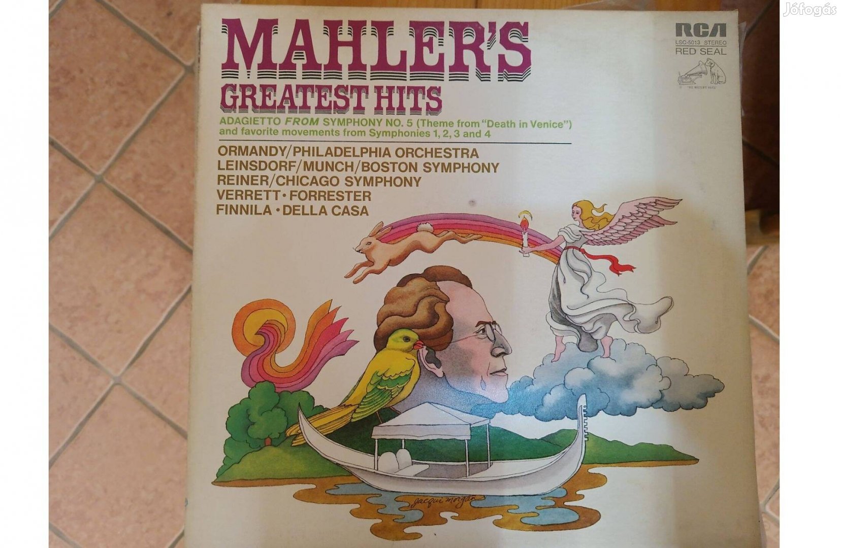 Mahler's greatest hits bakelit hanglemez eladó