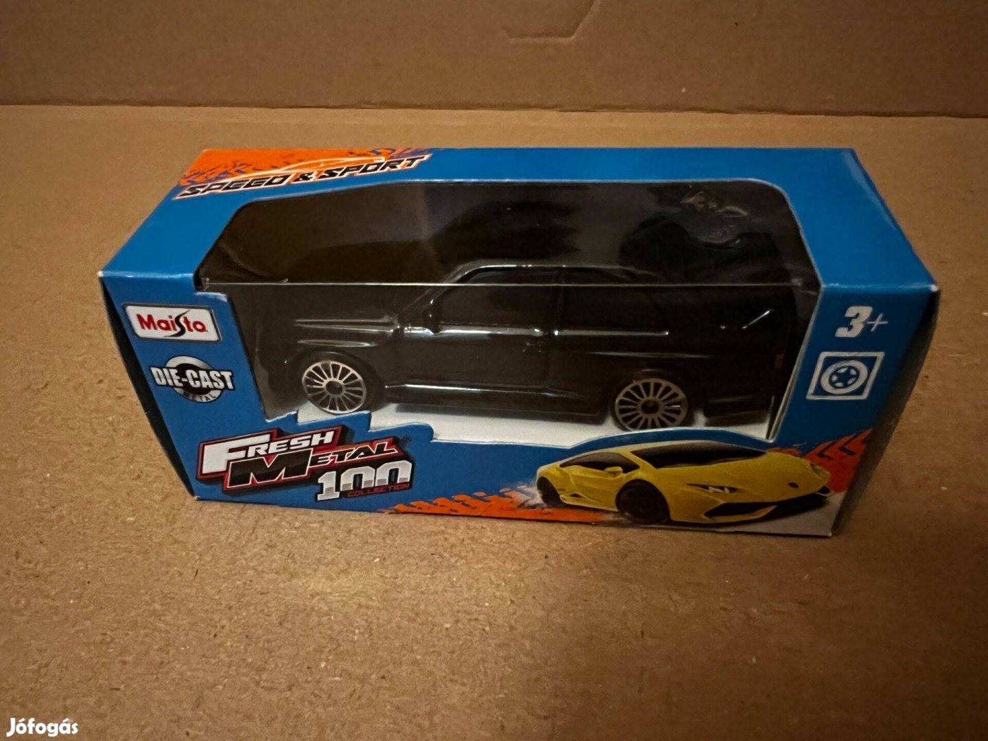 Maisto Fresh Metal 1988 BMW 3 Series M3 - fekete dobozos