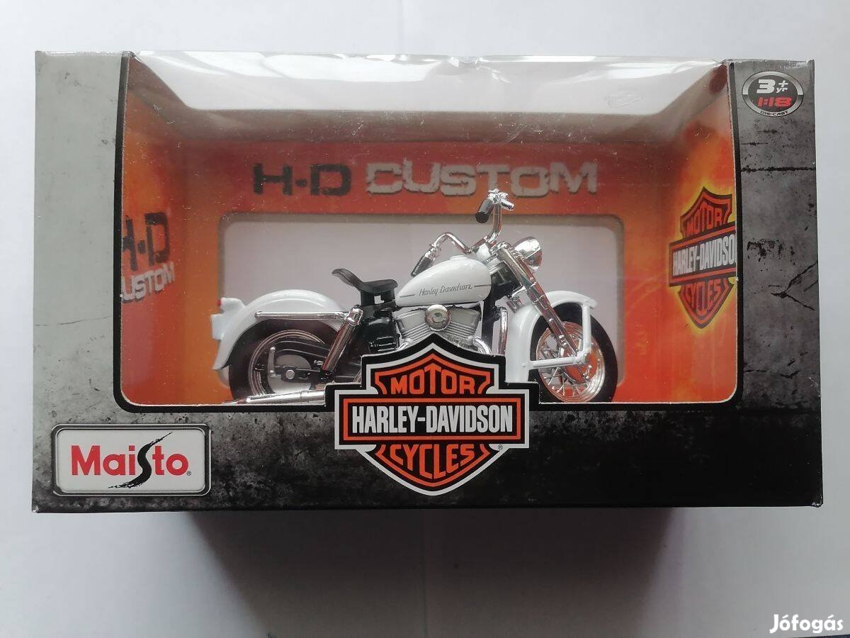 Maisto Harley Davidson 1952 K Modell 1:18 Motor modell