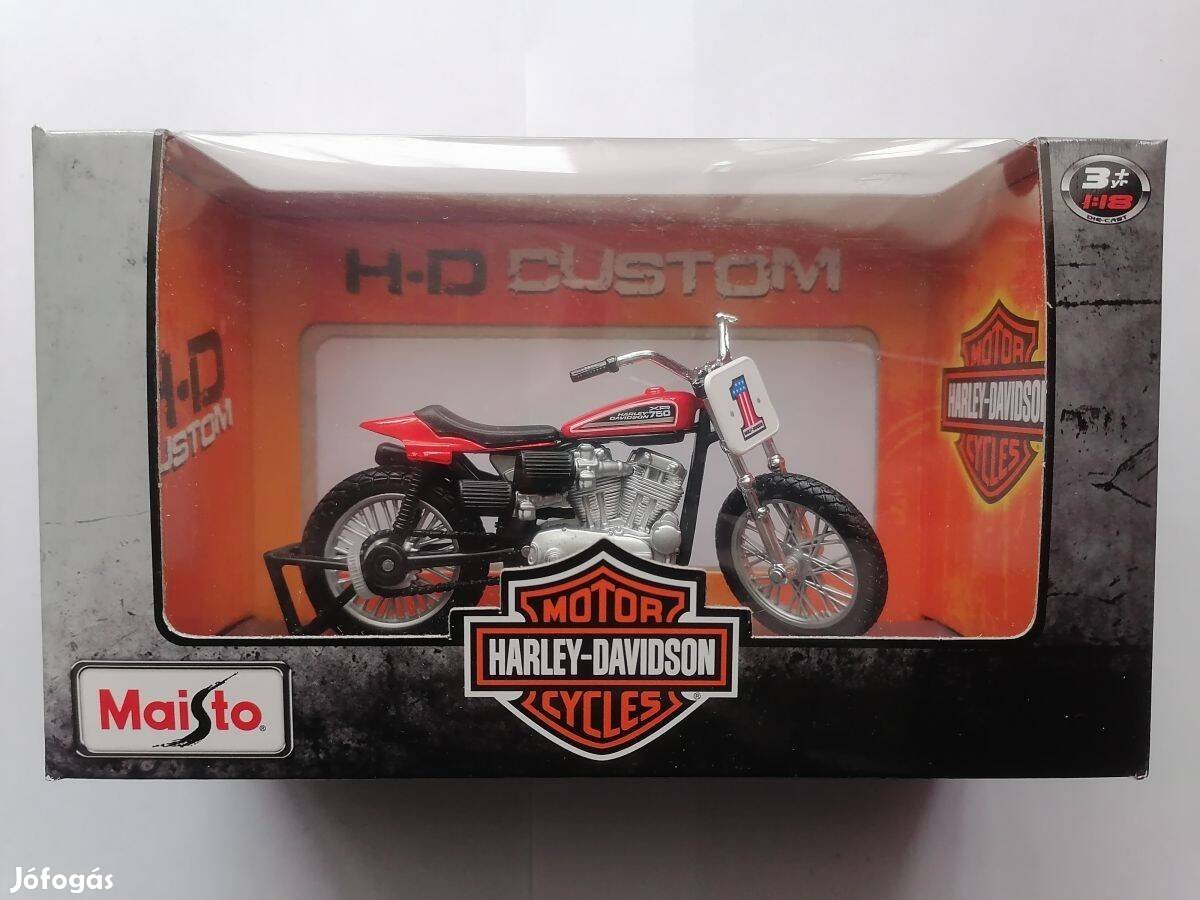 Maisto Harley Davidson 1972 XR750 Racing Bike 1:18 Motor Modell