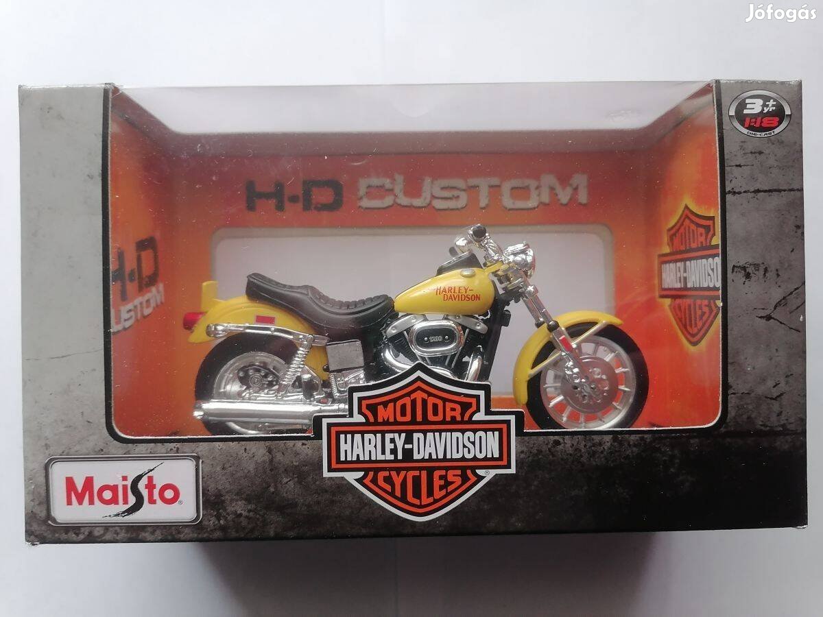 Maisto Harley Davidson 1977 FXS Low Rider 1:18 Motor Modell