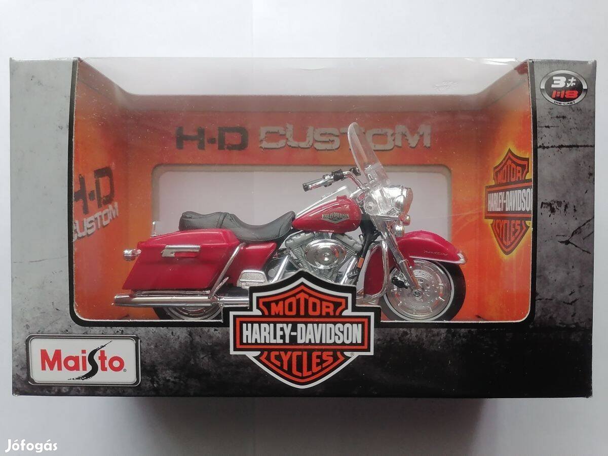 Maisto Harley Davidson 1999 Flhr Road King 1:18 Motor Modell