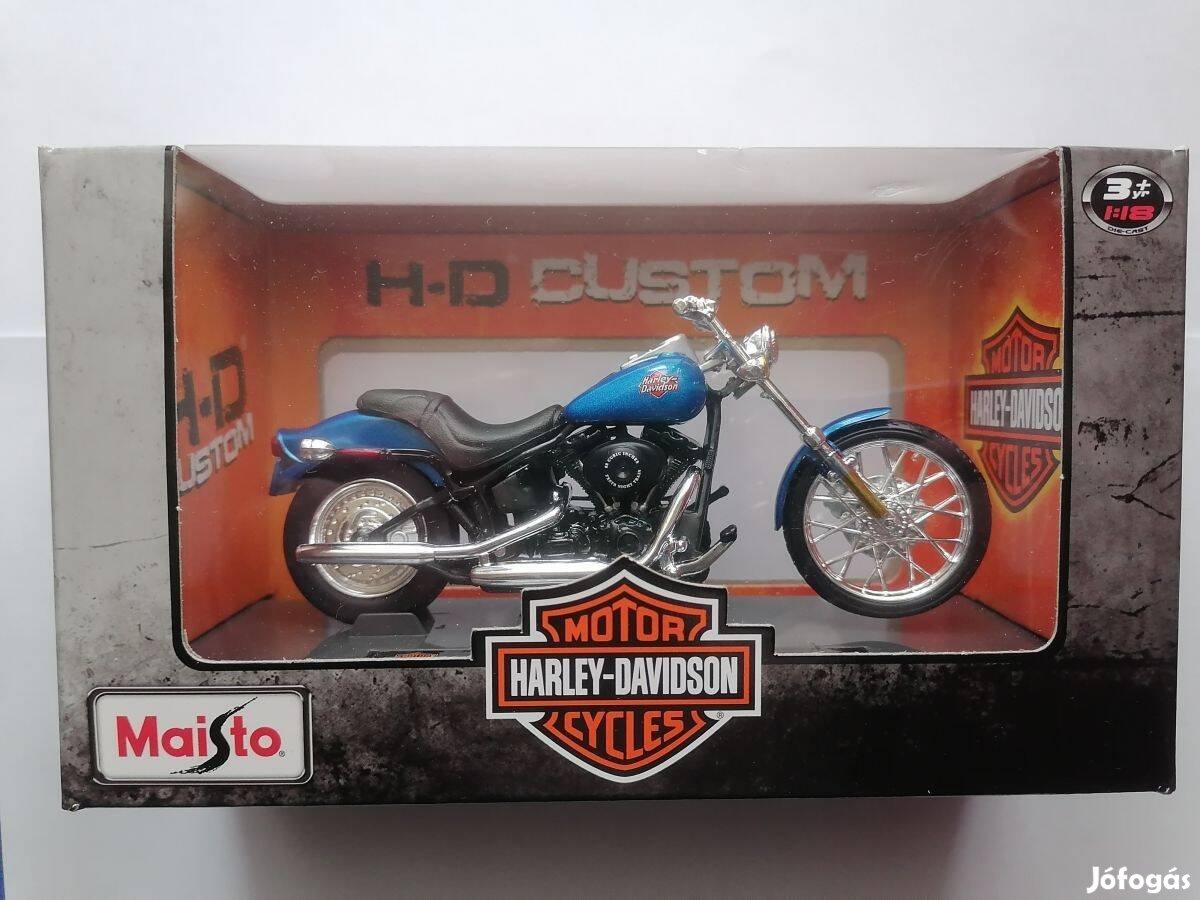 Maisto Harley Davidson 2002 Fxstb Night Train 1:18 Motor Modell