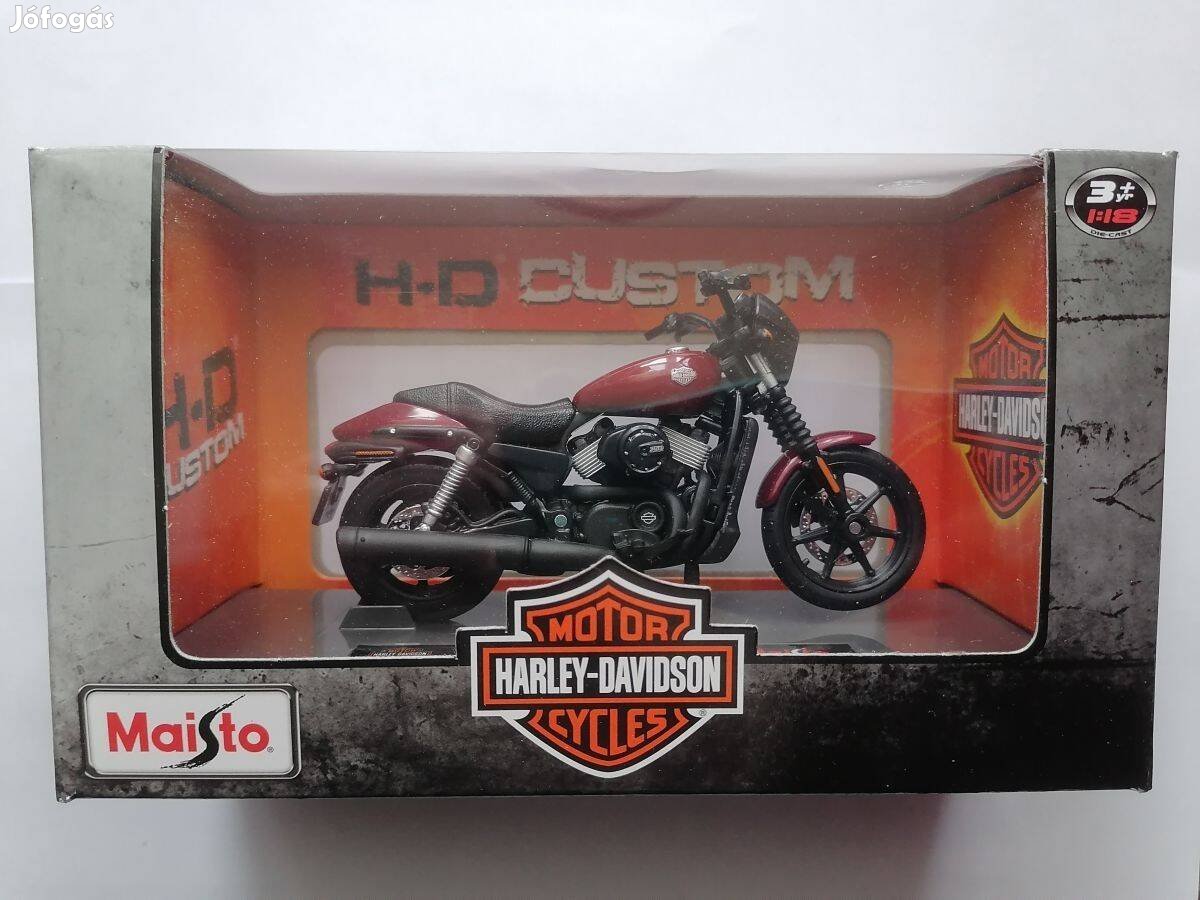 Maisto Harley Davidson 2015 Street 750 1:18 Motor Modell