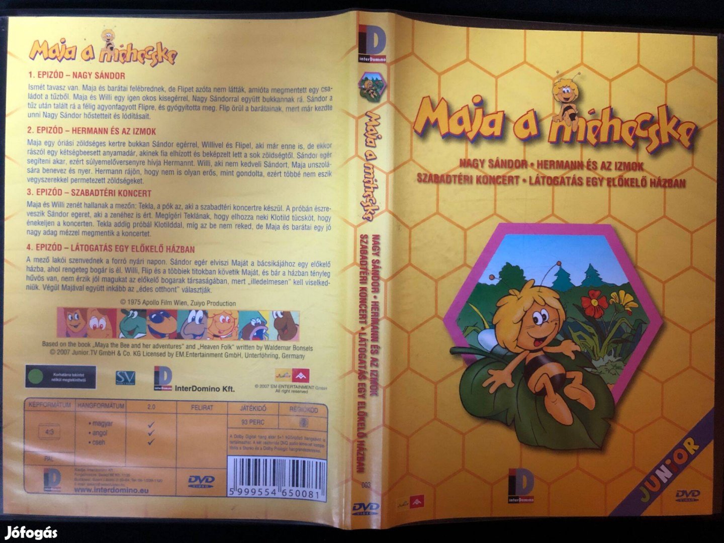 Maja, a méhecske (karcmentes) DVD