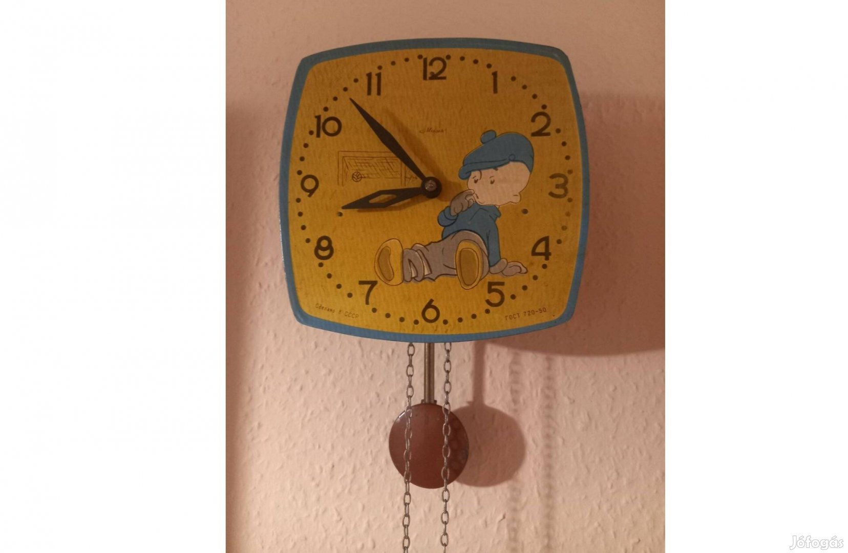 Majak típusú retro falióra eladó