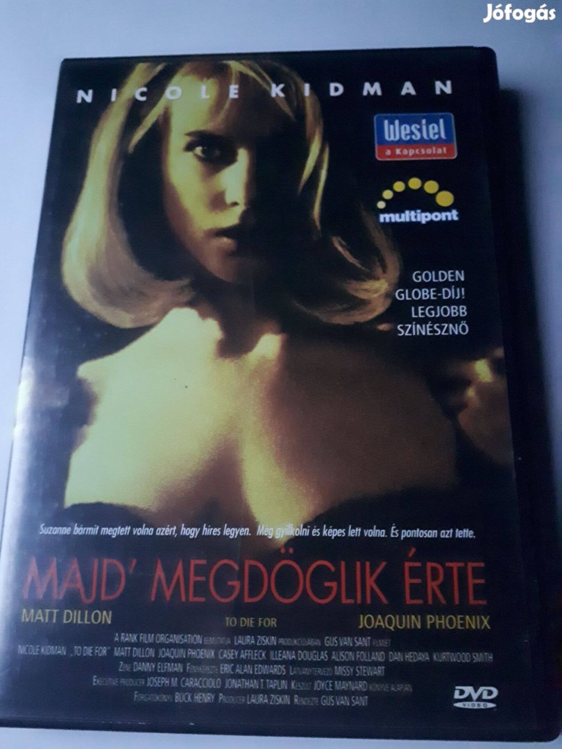 Majd megdöglik érte DVD (Nicole Kidman) posta 510 Ft