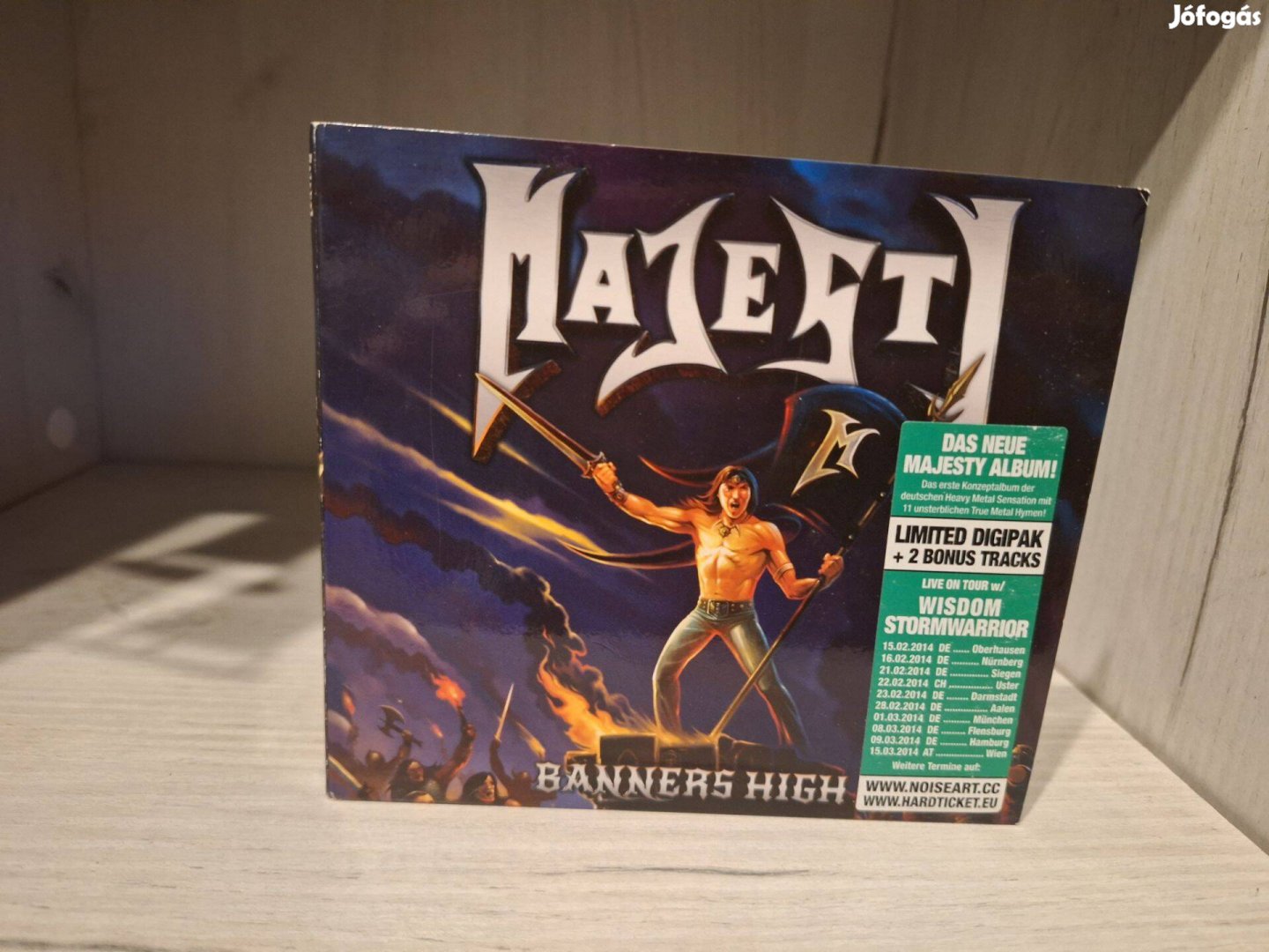 Majesty - Banners High CD Limited Edition, Digipak