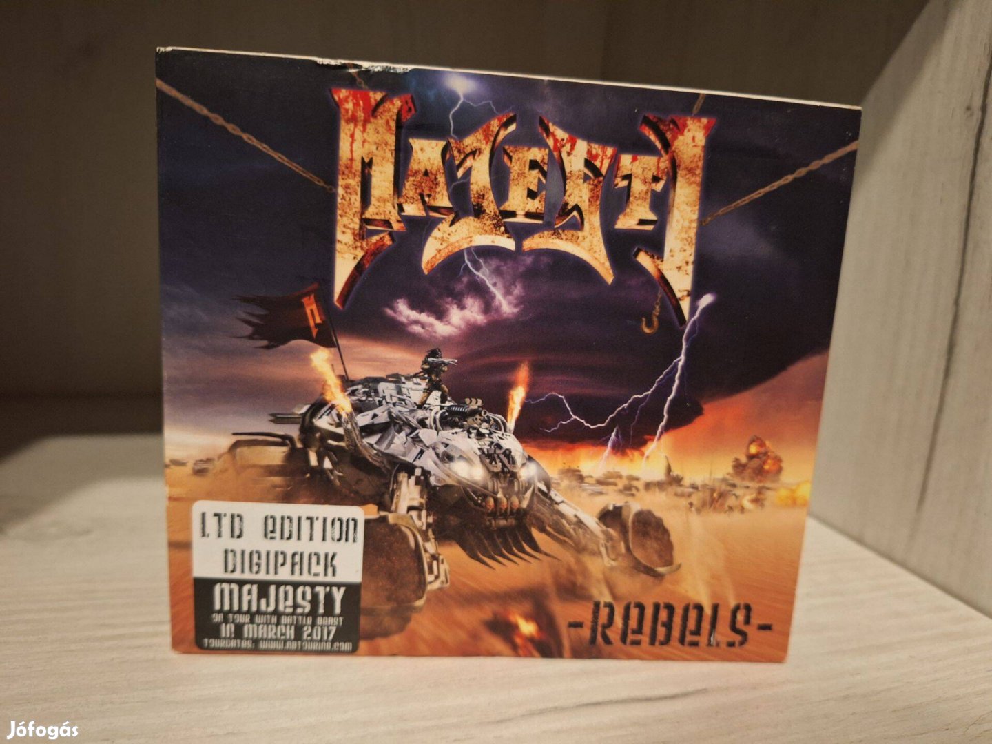 Majesty - Rebels CD Limited edition, Digipak