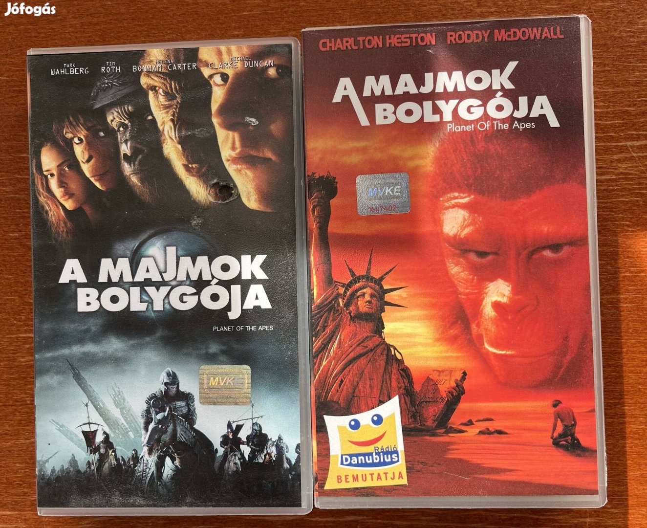 Majmok bolygója pakk vhs kazwtta