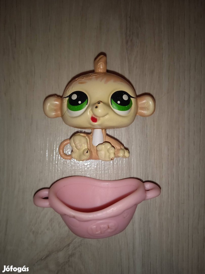 Majom kosárral LPS Littlest Pet Shop 