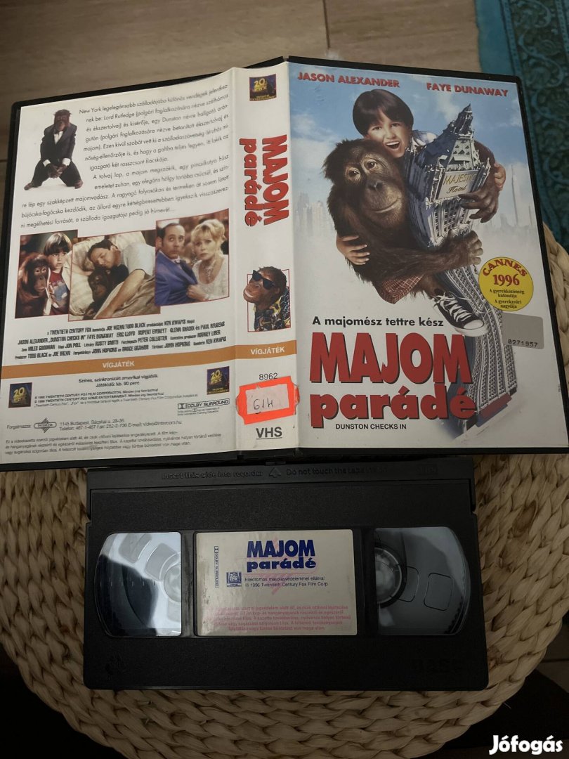 Majom parádé vhs film