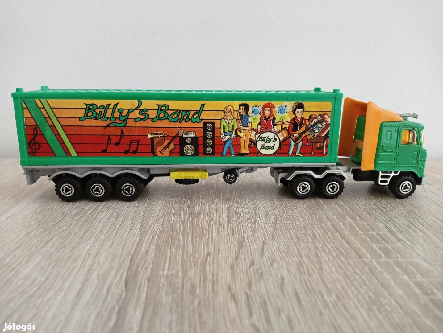 Majorette 3000 n 3068 Camion Mack Billys band Green