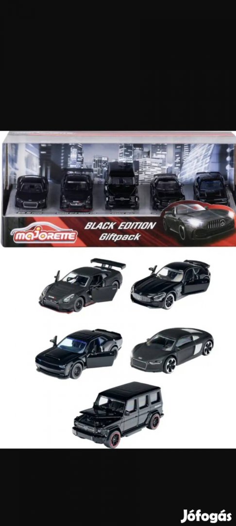 Majorette Black edition pack 