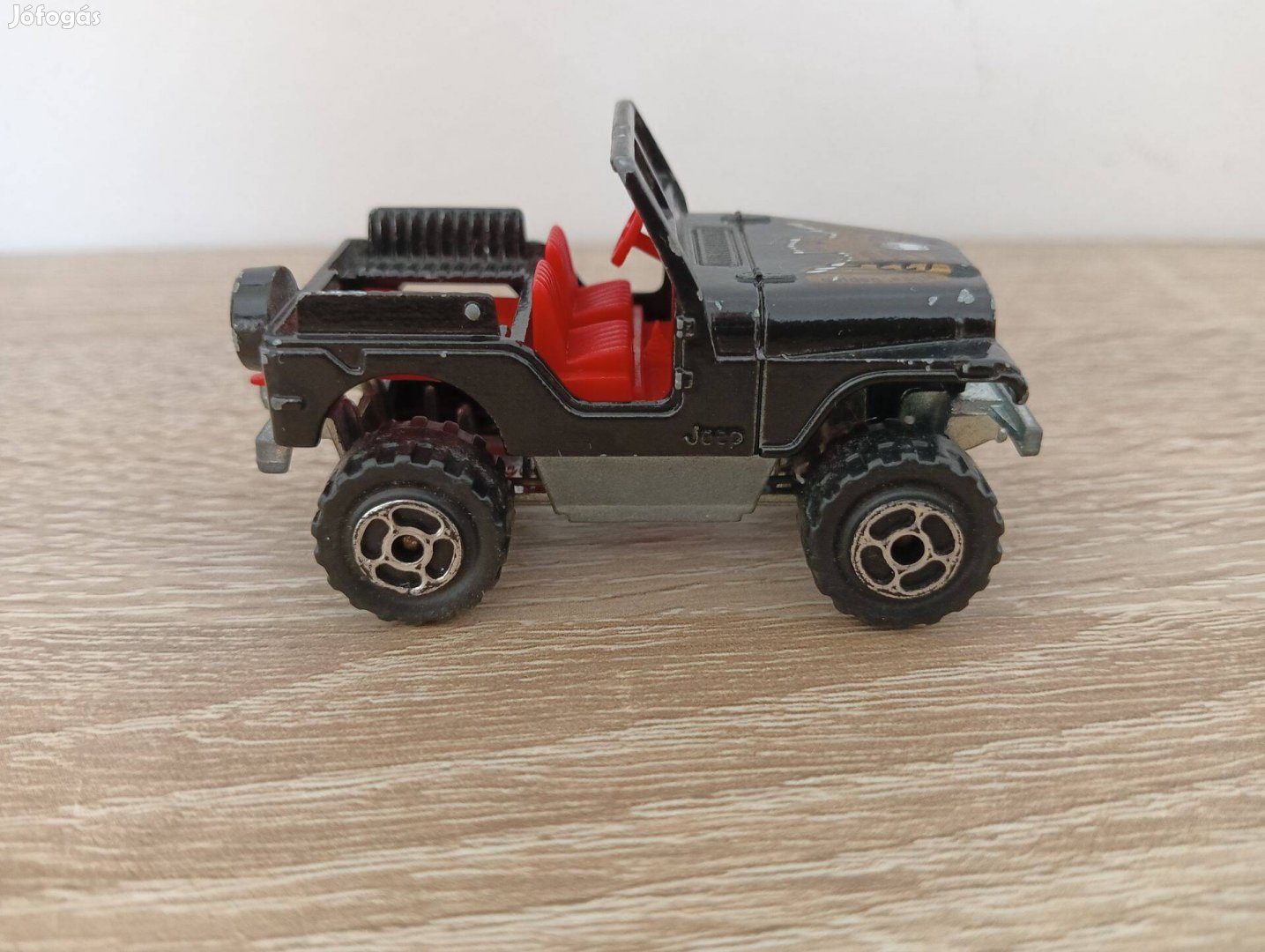 Majorette Diecast 1984 Black 4x4 Jeep