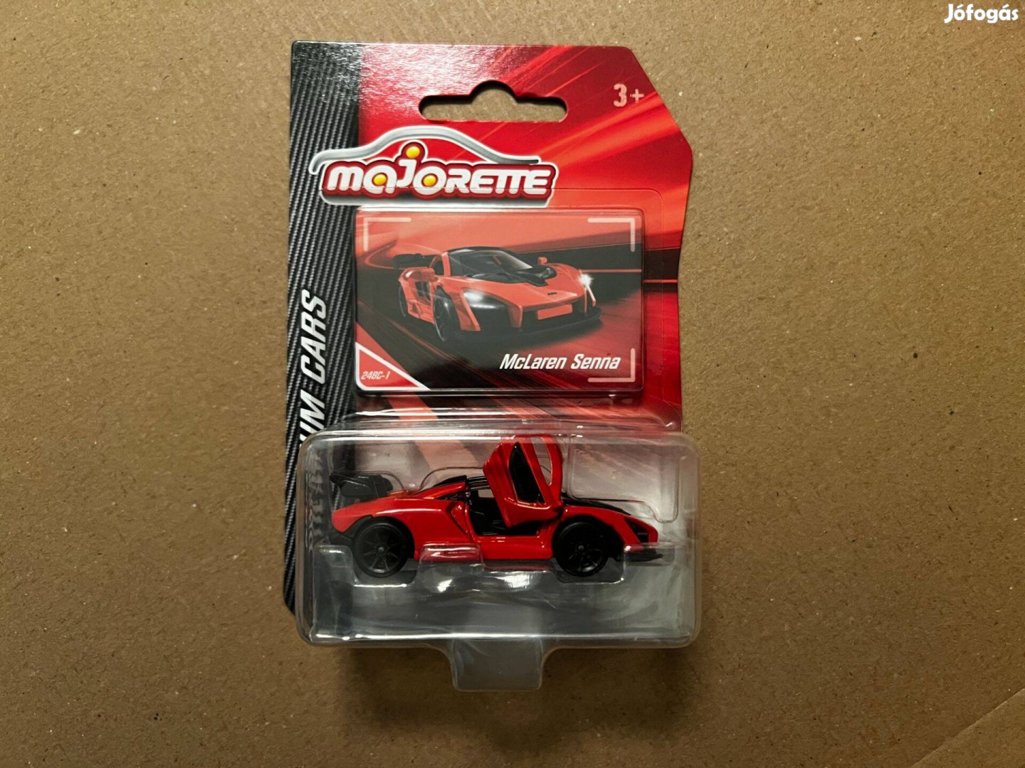 Majorette - Mclaren Senna - narancsságrapiros