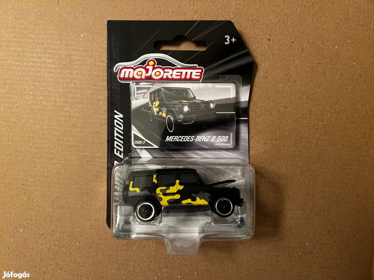 Majorette - Mercedes-Benz G 500 - camo feketesárga