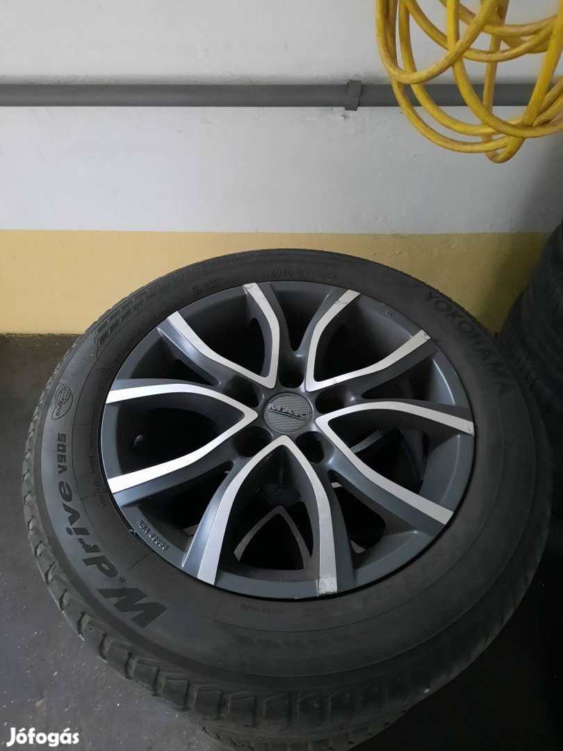 Mak alufelni 5x114,3 Téli gumikkal R16