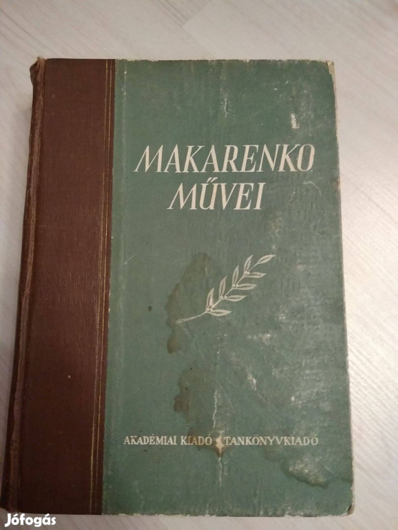 Makarenko művei 7. kötet, antikvár könyv, orosz szerző, 1955