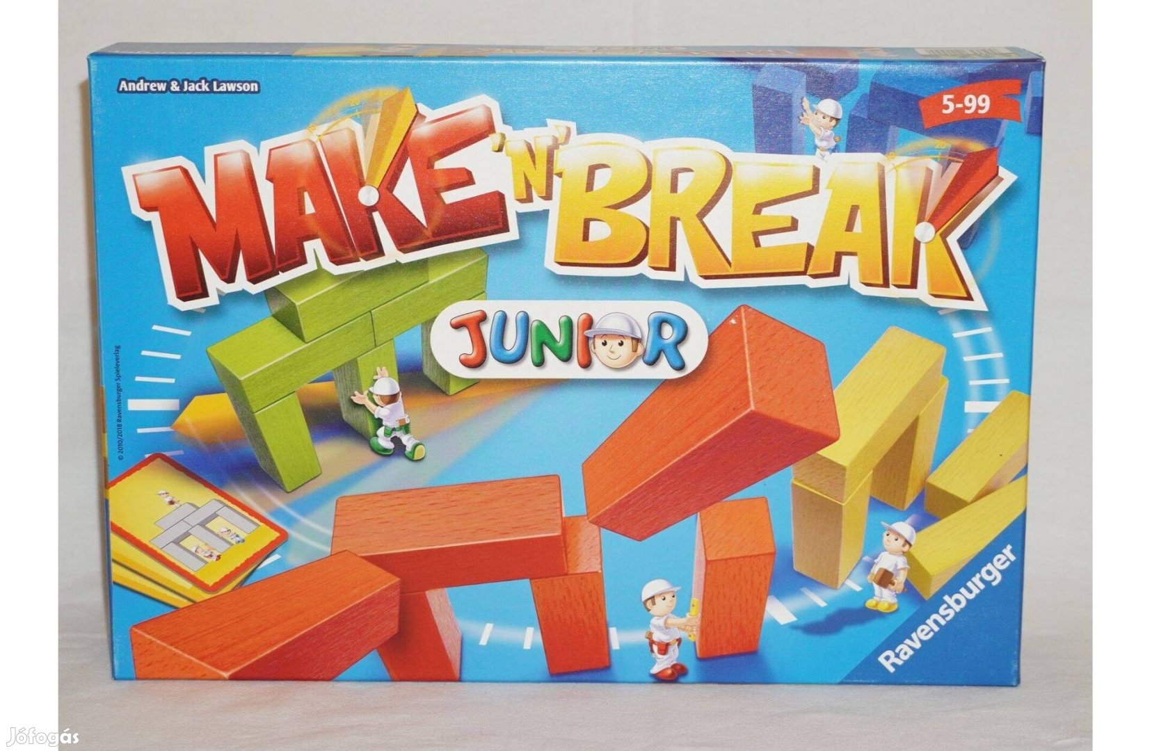 Make ´N´ Break Junior Ravensburger Építs és dönts!társasjáték használt