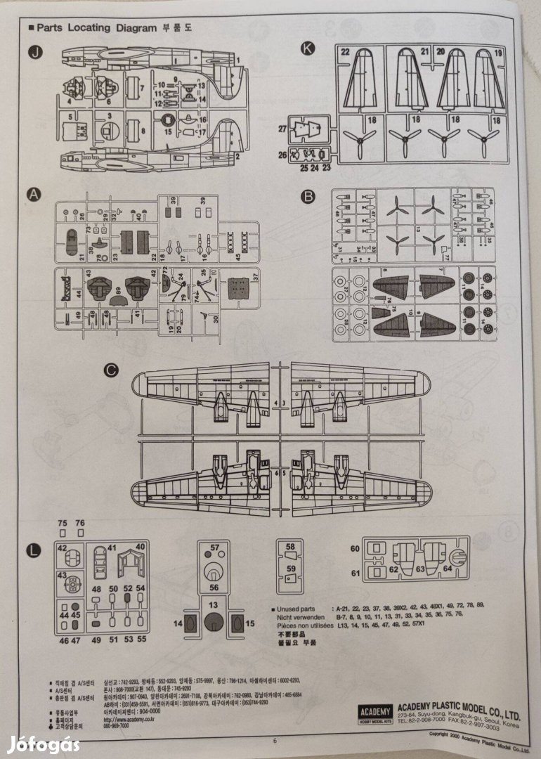 Makett Academy B-17 Flying Fortress 172