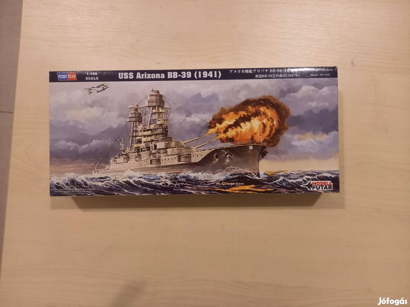 Makett Hobbyboss USS Arizona BB-39 csatahajó műanyag modell