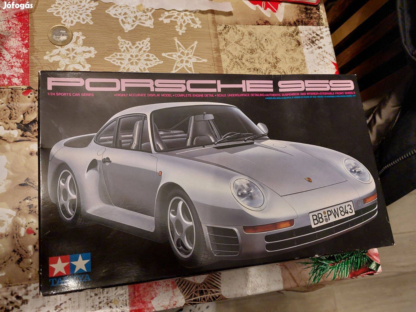 Makett Porsche 959 Tamiya 1:24 régi gyüjteményből