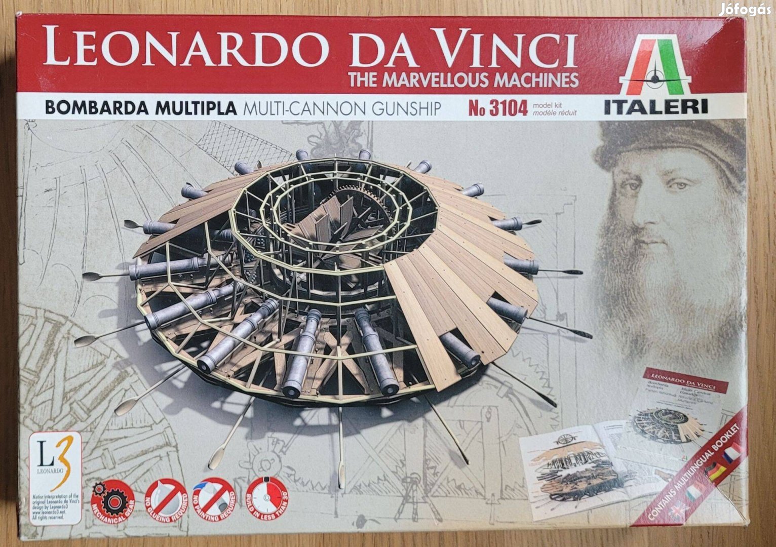 Makett, modell - Italieri 3104 Leonardo Da Vinci Bombarda