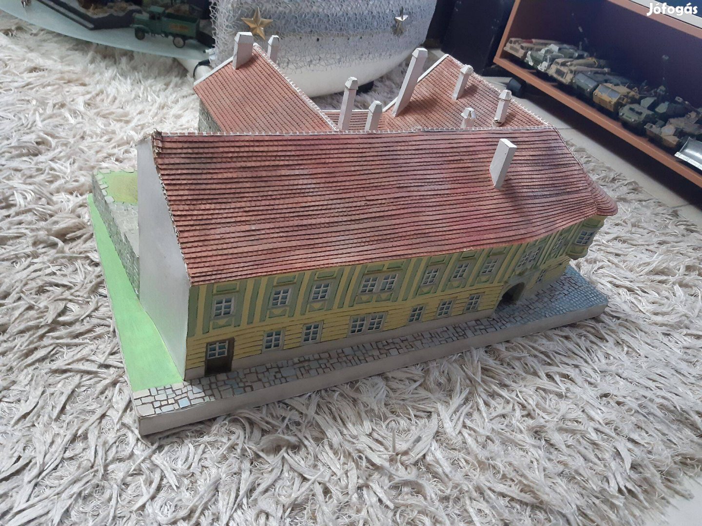 Makett udvarház kb 70cm TT, H0
