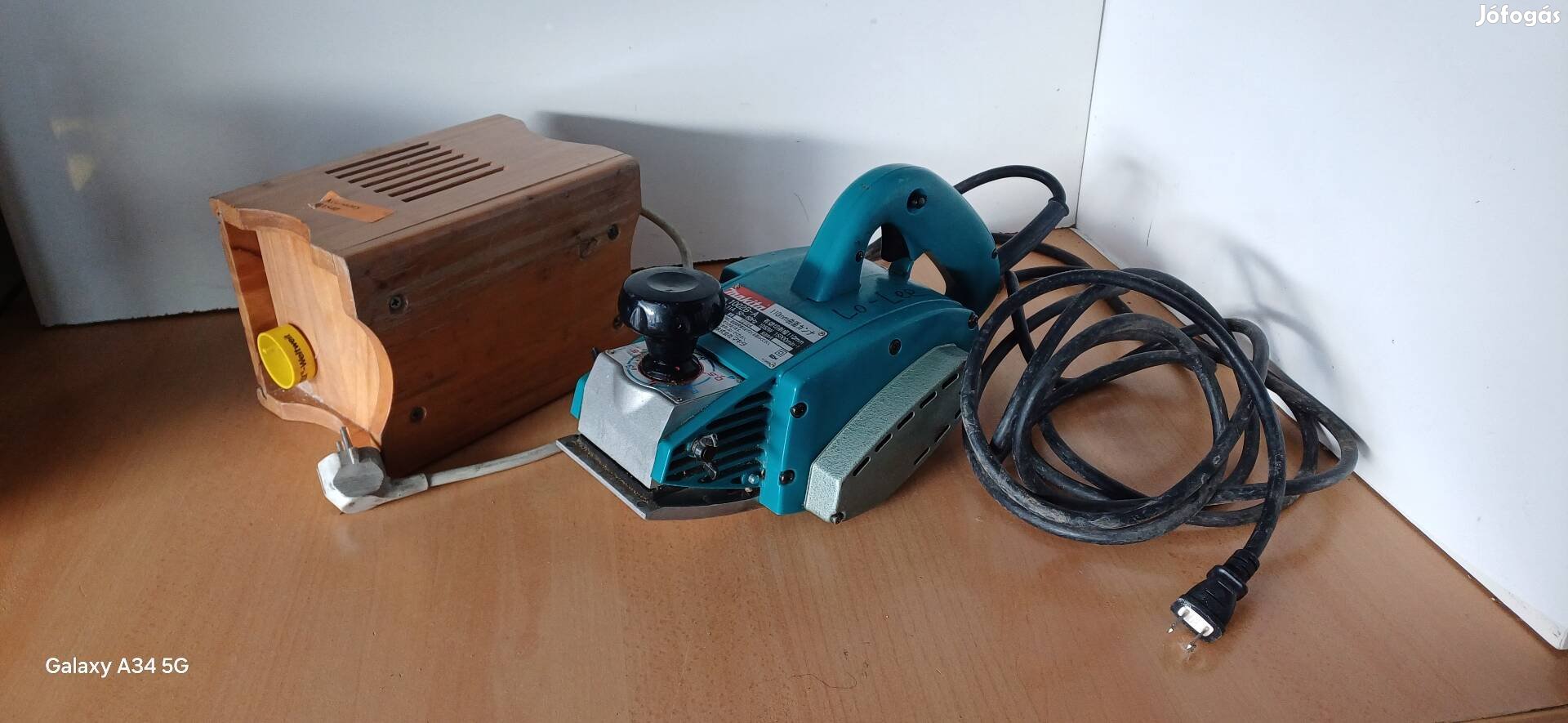 Makita 1002B-A gyalugép+feszültsegátalakító