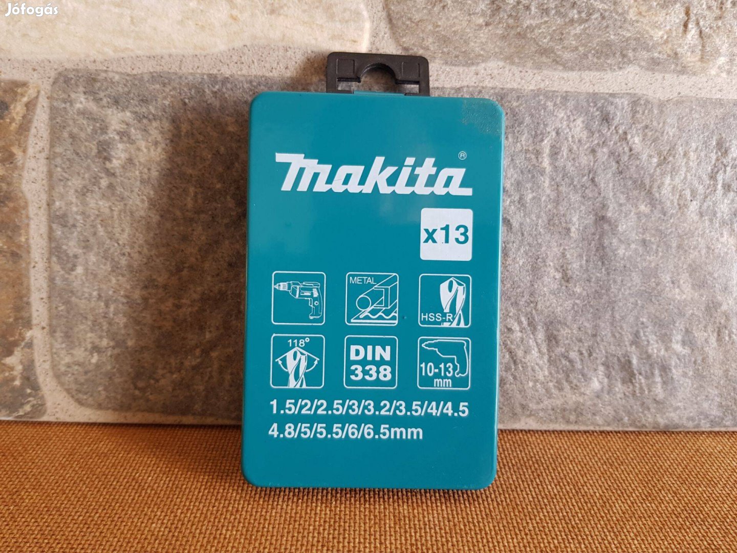 Makita 13 részes HSS-R fém fúrókészlet