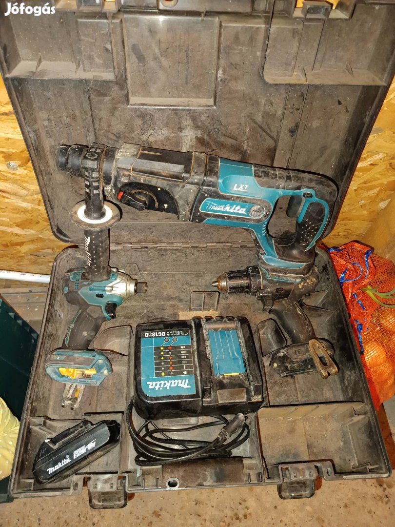 Makita 18 V készlet.