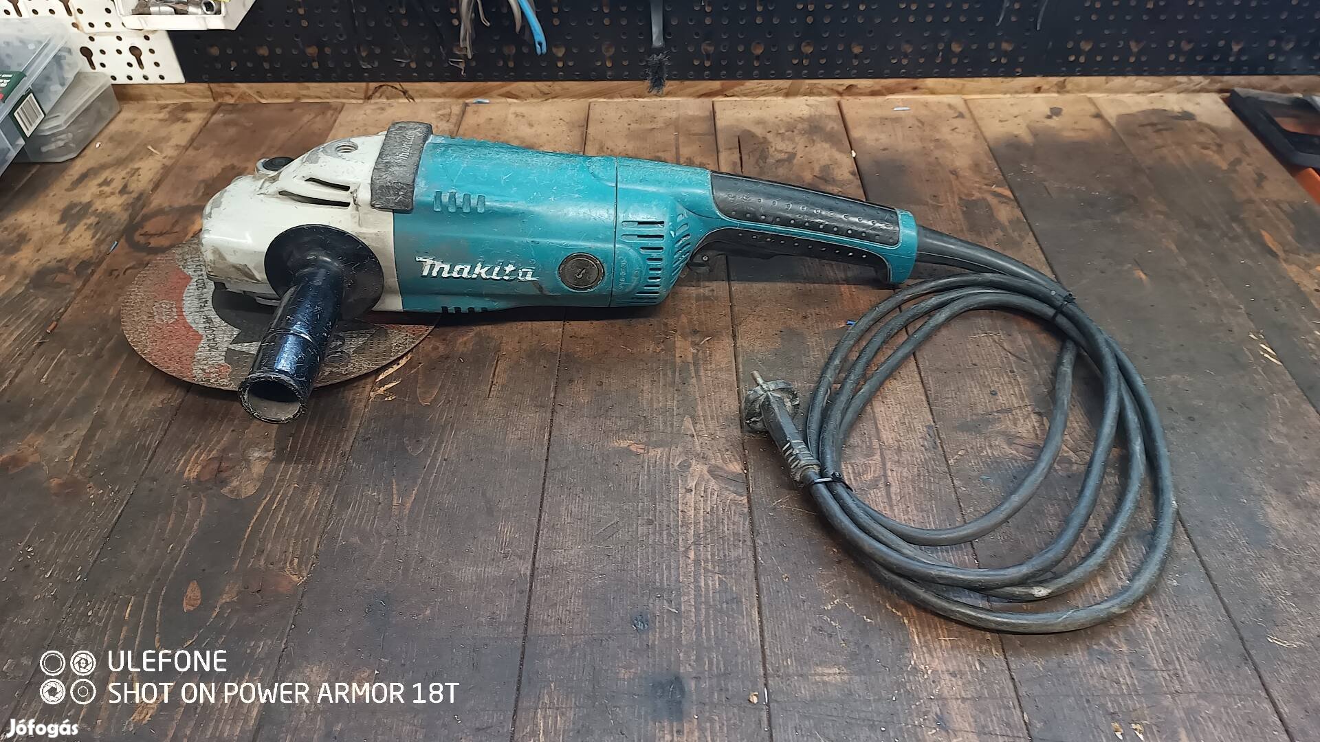 Makita 230mm sarokcsiszoló / flex