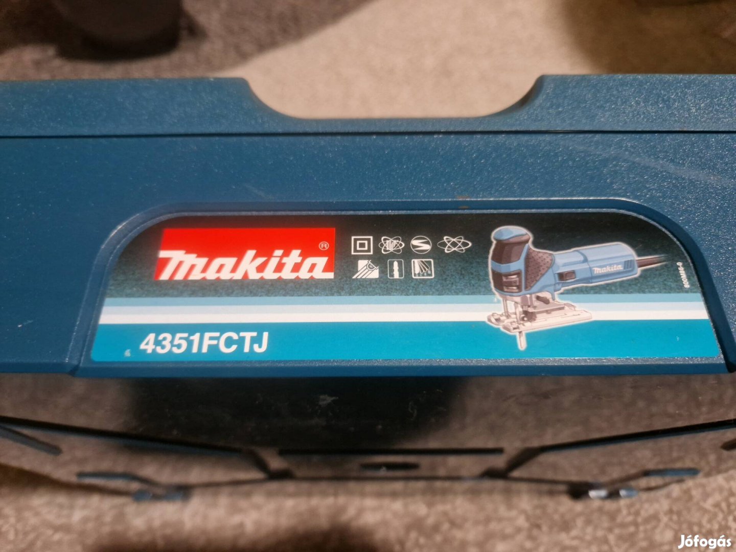 Makita 4351Fctj szúrófűrész, dekopír fűrész + Makpak