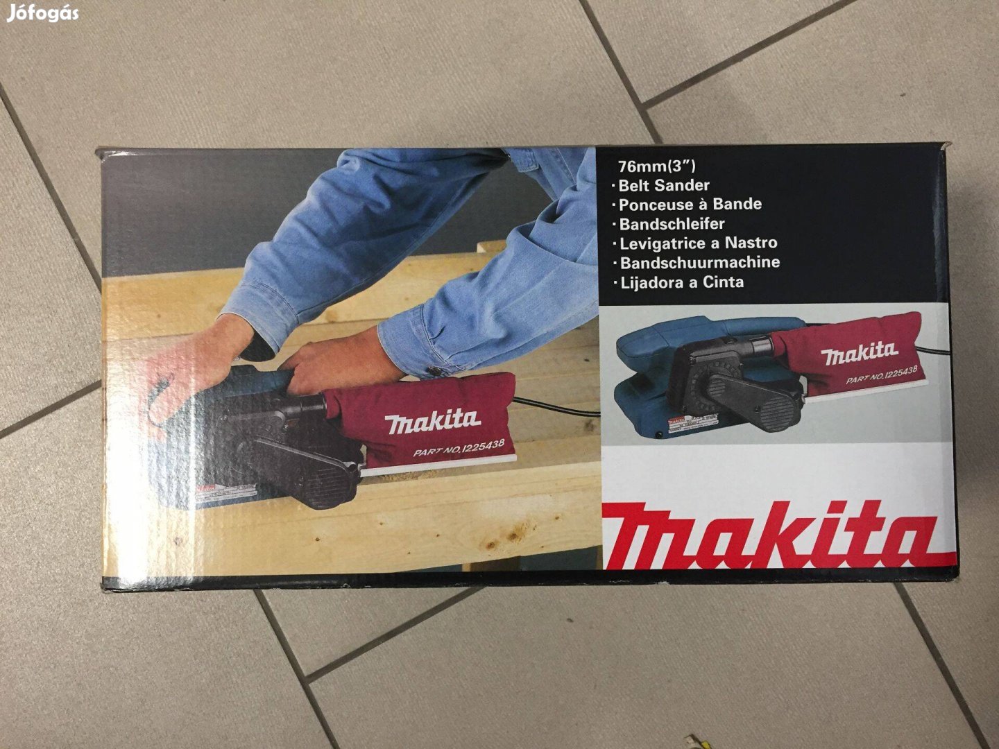 Makita 9910 Szalagcsiszoló 457x76mm 650W