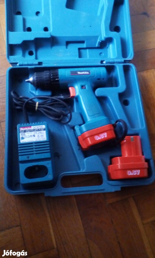 Makita 9,6V akkus fúró, csavarbehajtó (6221D)!