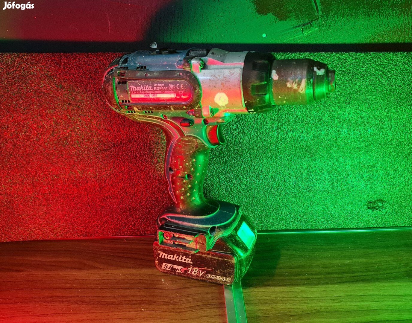 Makita BDF441 Akkus csavarozó 1 akksival, 1 hónap garancia