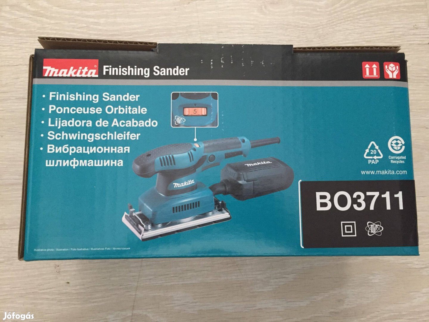 Makita BO3711 Rezgőcsiszoló 190W