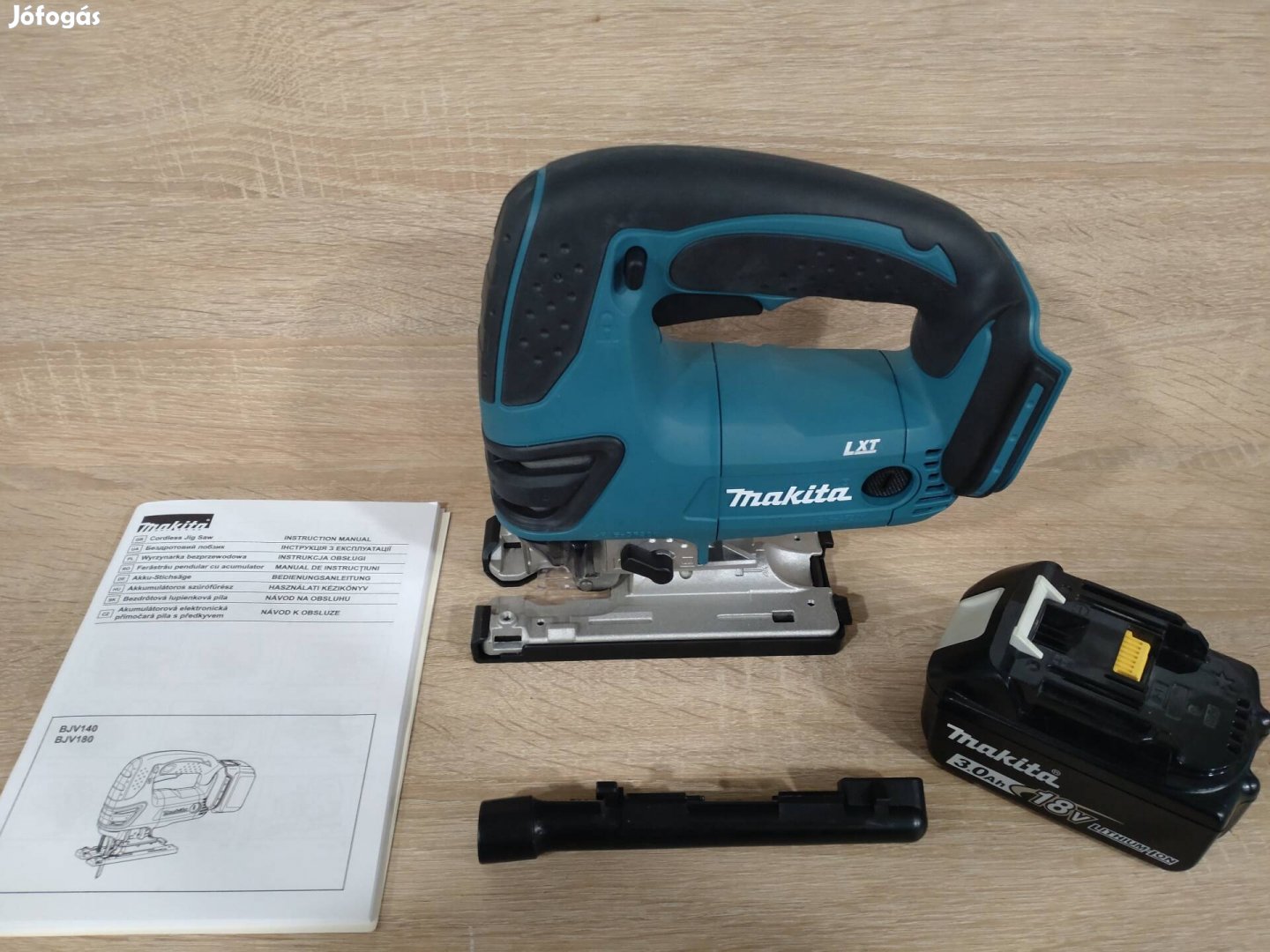 Makita Bjv180 szúrófűrész + 1 db BL1830 ás akku 