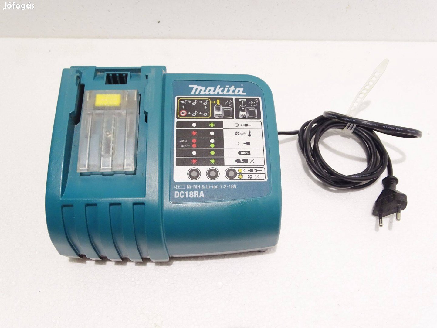 Makita DC18RA akku akkumulátor töltő 7.2 - 18 V Li-Ion