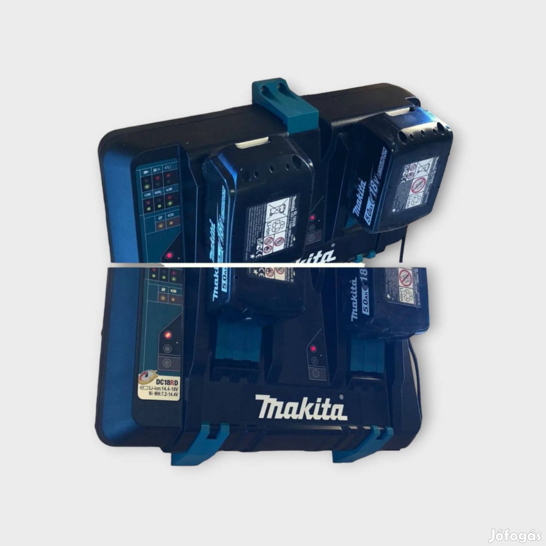 Makita DC18RD DUAL töltőhöz töltőtartó