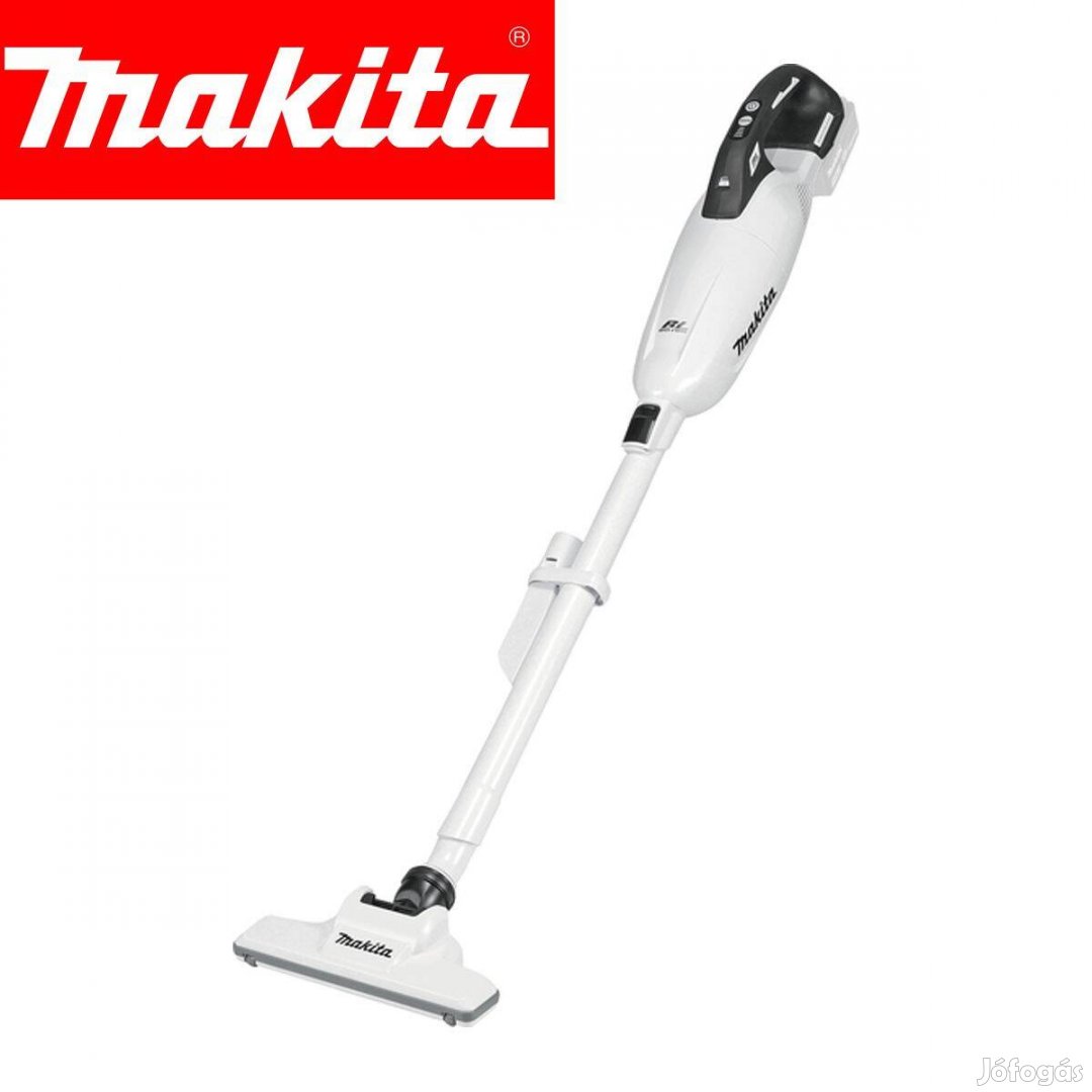 Makita DCL284Fzw Akkus porszívó fehér 18V (akku és töltő nélkül)