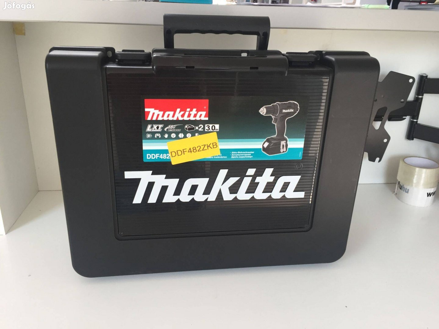 Makita DDF482Zkb Akkus fúró-csavarbehajtó géptest kofferben 18V Lxt (a