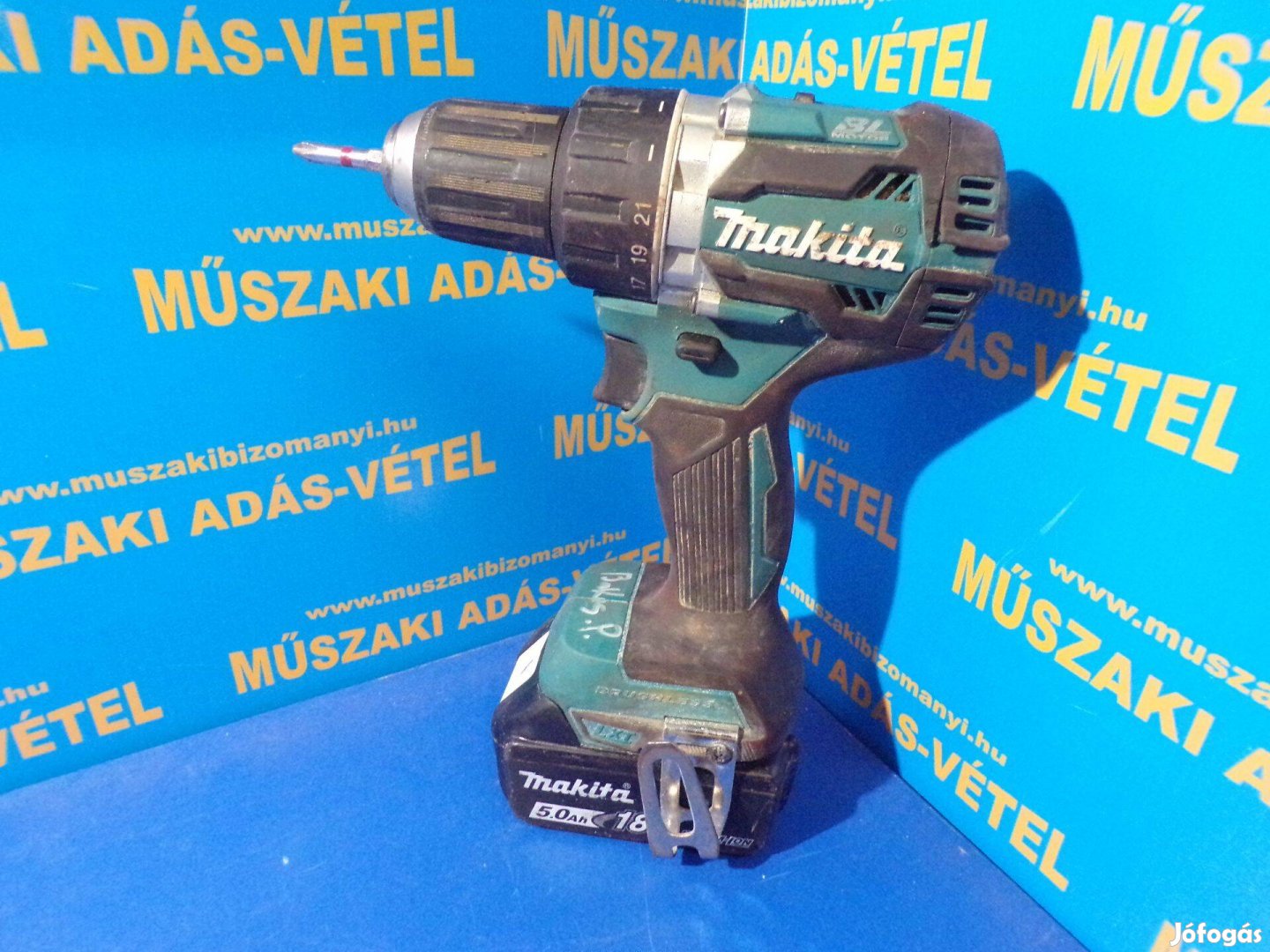 Makita DDF484 behajtó jótállással