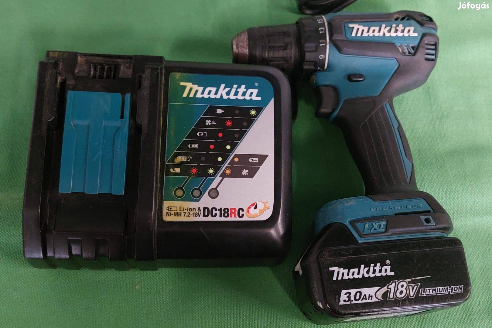 Makita DDF485 akkus behajtó töltővel és akkumulátorral