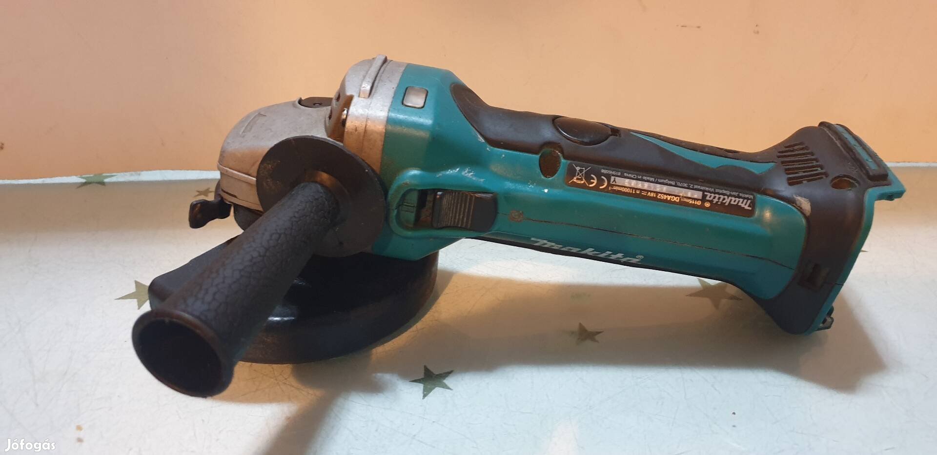 Makita DGA-452 Li-ion akkus 18v kis flex sarokcsiszoló 