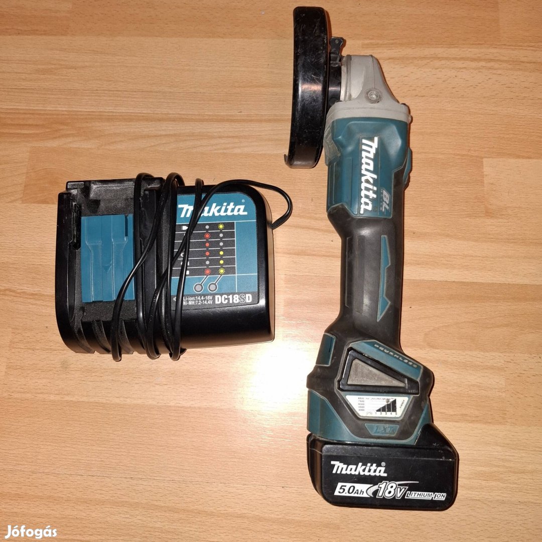 Makita DGA 511 akkus sarokcsiszoló