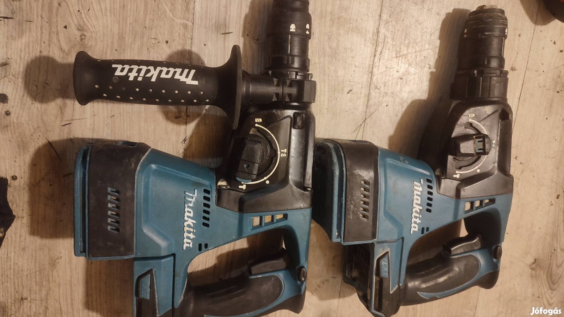 Makita DHR 243 ütvefúró, fúrógép, fúró, véső 2db