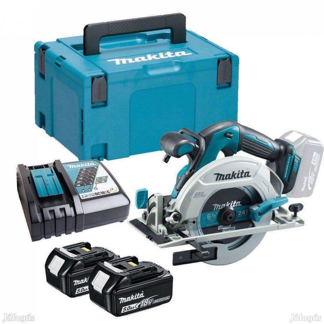 Makita DHS680RTJ Akkus körfűrész (18V/2x5.0Ah) Makpac kofferben